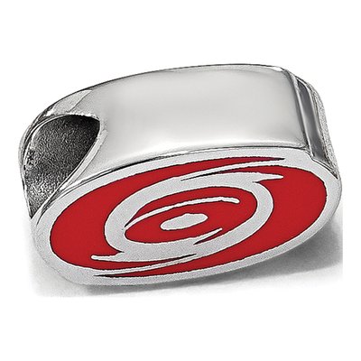 Carolina Hurricanes Sterling Silver Enameled Bead – view 7