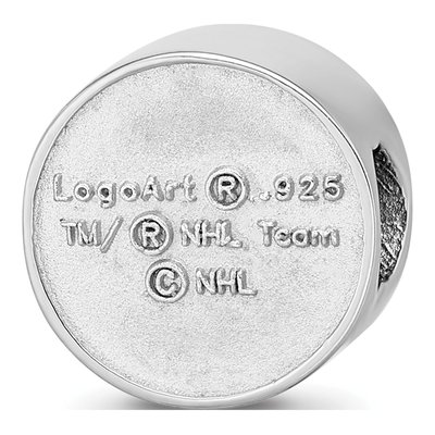 Winnipeg Jets Sterling Silver Enameled Bead – view 6