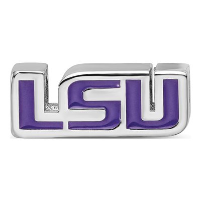 Louisiana State University Sterling Silver LSU Bead – view 5