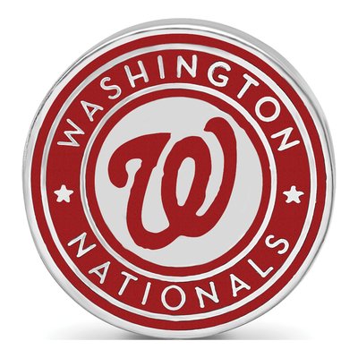 Washington Nationals Sterling Silver Enamel Bead – view 5