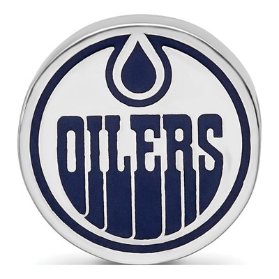 Edmonton Oilers Sterling Silver Enamel Bead – view 5