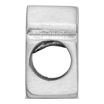 Ohio State University Sterling Silver Enameled Extruded Bead – view 3