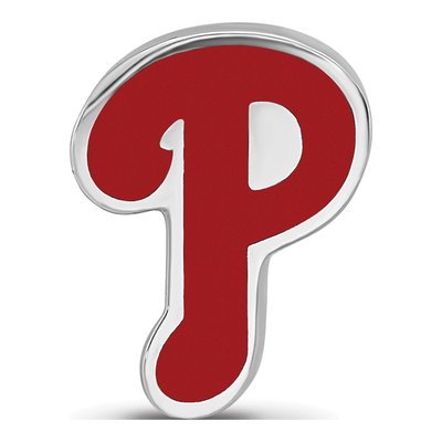 Philadelphia Phillies Sterling Silver Enamel Bead – view 5
