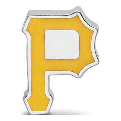 Pittsburgh Pirates Sterling Silver Enameled Bead – view 5