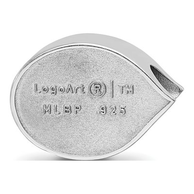 Cincinnati Reds Sterling Silver Enameled Bead – view 6