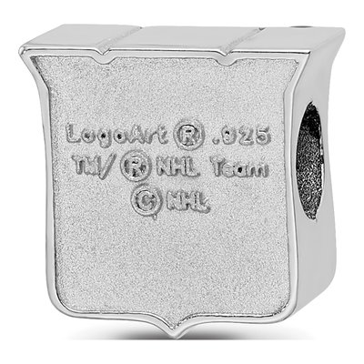 New York Rangers Sterling Silver NY Enameled Bead – view 6