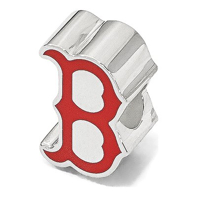 Boston Red Sox Sterling Silver Enamel Bead – view 7