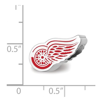 Detroit Red Wings Sterling Silver Enameled Bead – view 4