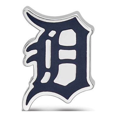 Detroit Tigers Sterling Silver Enamel Bead – view 5