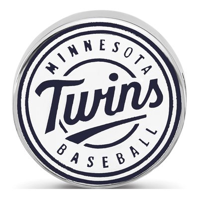 Minnesota Twins Sterling Silver Enamel Bead – view 5