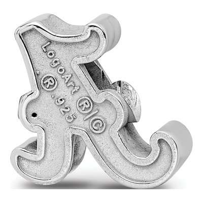 University of Alabama Sterling Silver Letter A Bead – view 6