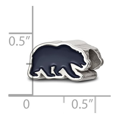 University of California Berkeley Sterling Silver UC Bear Bead – view 4
