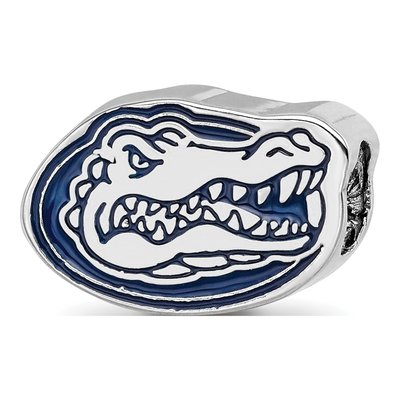 University of Florida Sterling Silver Gator Bead