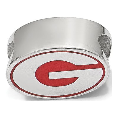 University of Georgia Sterling Silver Letter G Bead – view 7