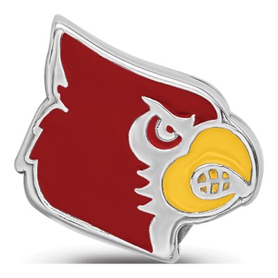 University of Louisville Sterling Silver Cardinal Bead – view 5