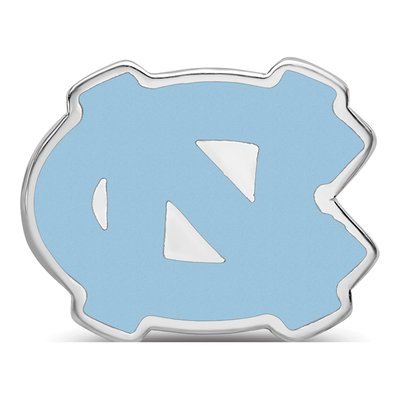University of North Carolina Sterling Silver UNC Tar Heels Enameled Bead – view 5