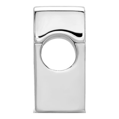 University of Virginia Sterling Silver Block Bead – view 2