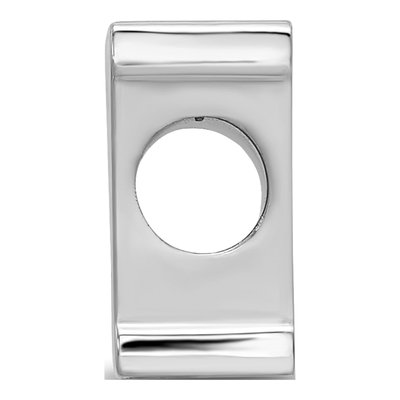 Villanova University Sterling Silver Letter V Bead – view 3