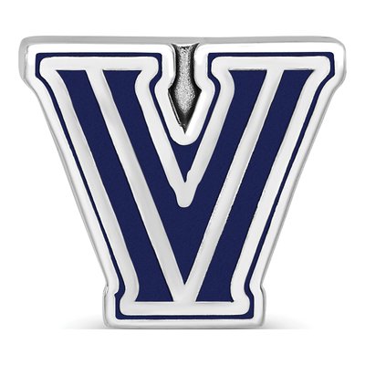 Villanova University Sterling Silver Letter V Bead – view 5