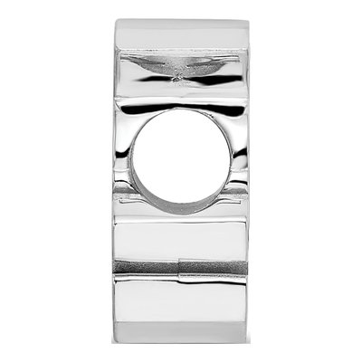 Chicago White Sox Sterling Silver Enameled Bead – view 3