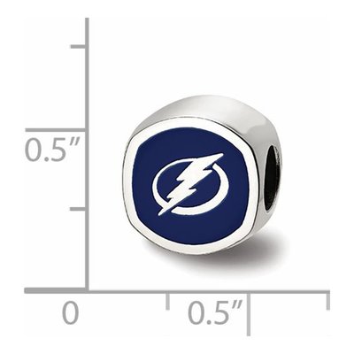 Tampa Bay Lightning Sterling Silver Enamel Bead – view 4