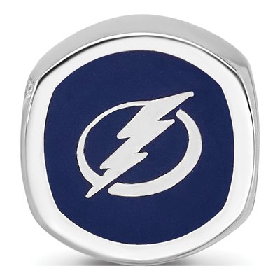 Tampa Bay Lightning Sterling Silver Enamel Bead – view 5