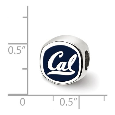 University of California Berkeley Sterling Silver UC Cal Bear Bead – view 5