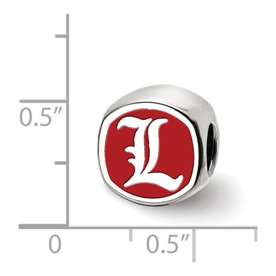 University of Louisville Sterling Silver Cardinals Bead – view 5