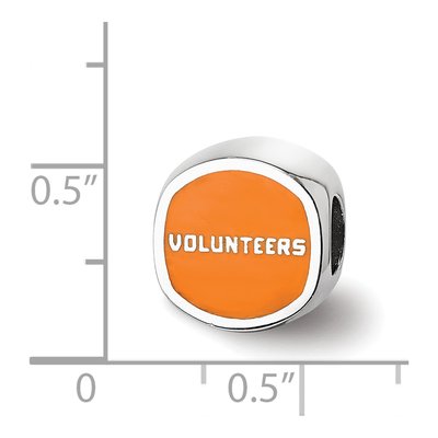 University of Tennessee Sterling Silver Volunteers Bead – view 5