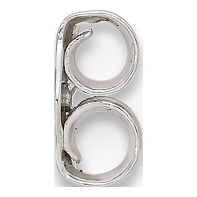 Sterling Silver Small Friction Earring Nut, 12pk – view 2