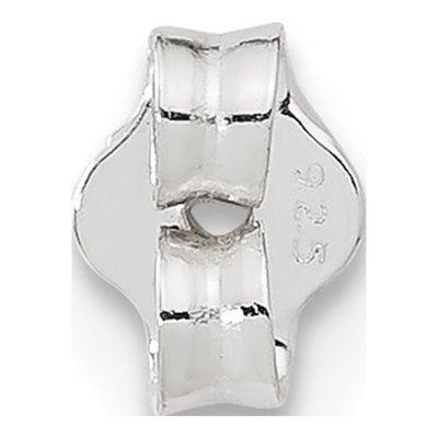 Sterling Silver Small Friction Earring Nut, 12pk – view 3