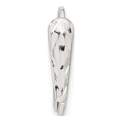 Sterling Silver Leverback Earring Findings, Pair