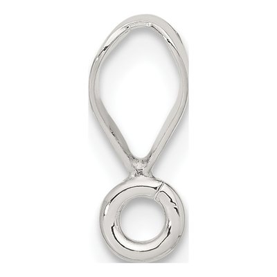 Sterling Silver Polished Bail with Ring Finding – view 2