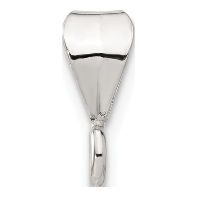 Sterling Silver Polished Bail with Ring Finding