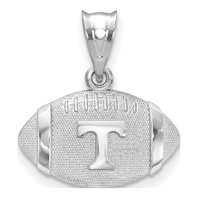 University of Tennessee Sterling Silver Medium Letter T Pendant