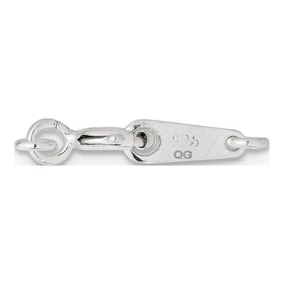 Sterling Silver 6mm Spring Ring Clasp Set – view 2