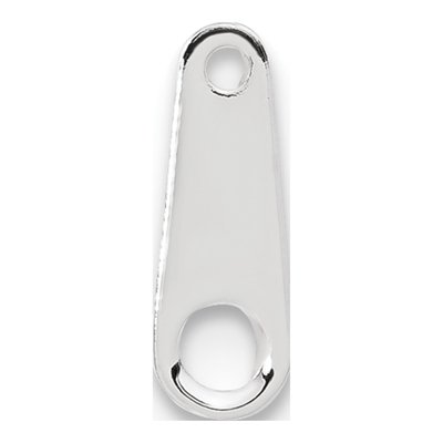 Sterling Silver 3.2x9mm Chain Tag Finding