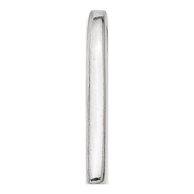 Sterling Silver Heart Chain Tag Finding – view 2