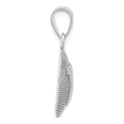 University of Virginia Sterling Silver Large UVA Basketball Pendant – view 2