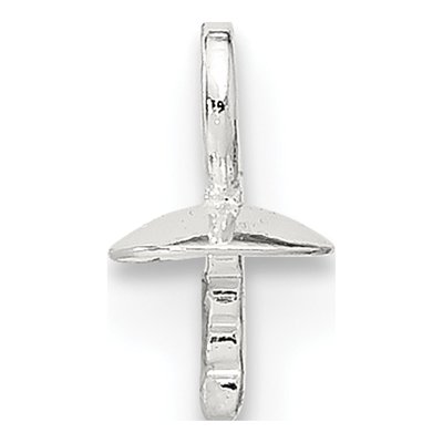Sterling Silver 4mm Cup & Twist Peg Finding – view 2