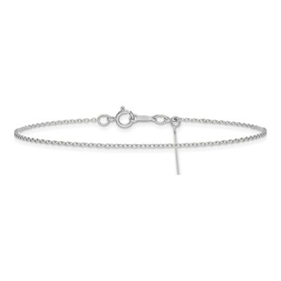 Sterling Silver Add-A-Bead Cable Chain Bracelet – view 4