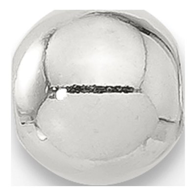 Sterling Silver 4mm Silicone ID Bead Finding