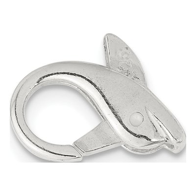 Sterling Silver Dolphin Lobster Clasp Finding