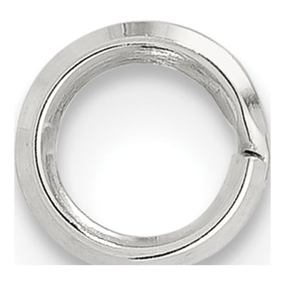 Sterling Silver 5.20mm Split Ring