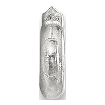 Sterling Silver Round Bezel Finding, .05ct Setting – view 2