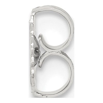 Sterling Silver Friction Earring Nut - Pack of 12 – view 2