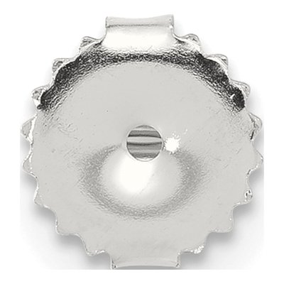 Sterling Silver Friction Earring Nut - Pack of 12