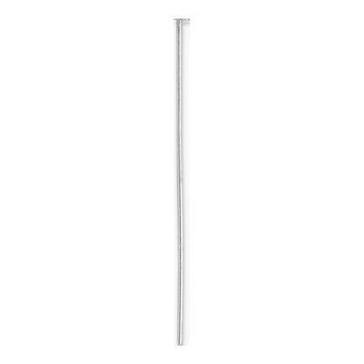 Sterling Silver Head Pins, .018 Wire, 1.25 In