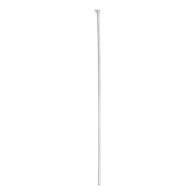 Sterling Silver Head Pins .018 Wire, 1.75 In (12-Pk)