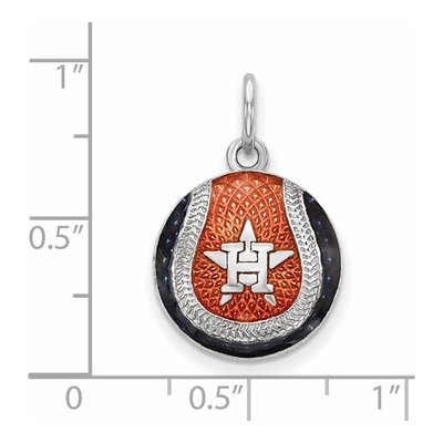 Houston Astros Sterling Silver Enamel Charm – view 2